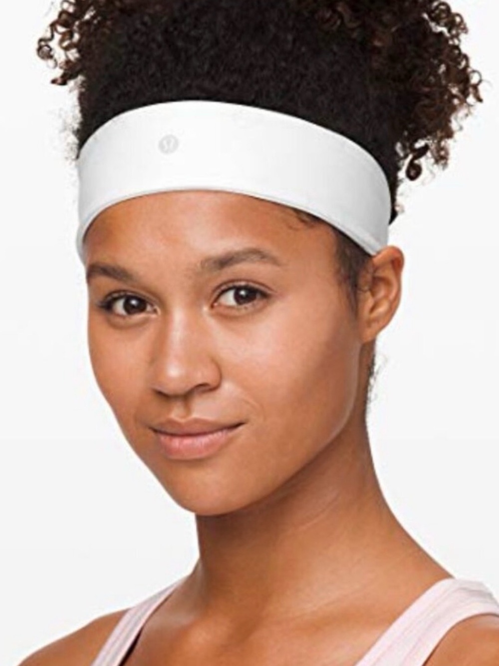 lululemon athletica BROWN Fly away tamer Wide Sweat-Wicking Headband